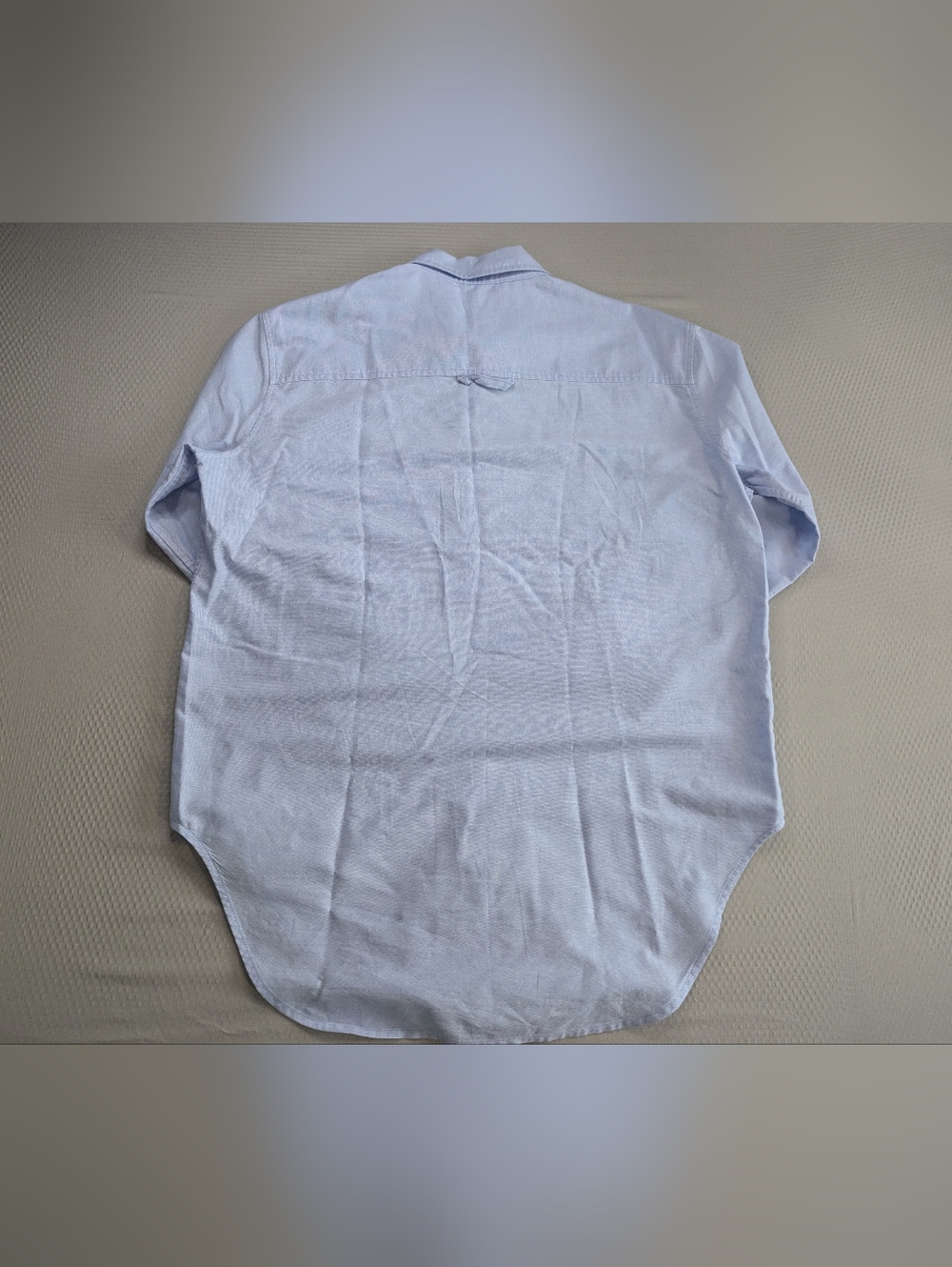 AYR The Deep End Button Down Shirt Light Blue Cotton Oversized Size Small - Picture 6 of 8